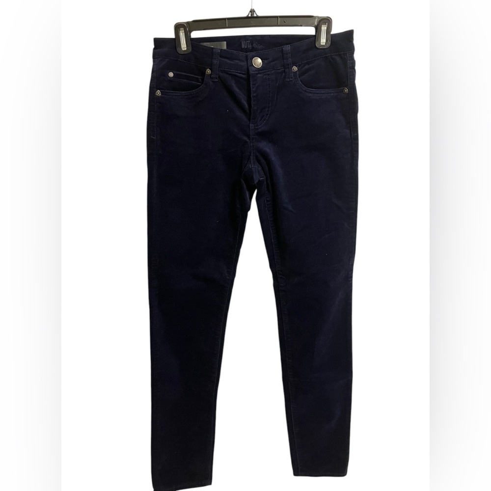 Kut from the Kloth Diana Corduroy Relaxed Fit Skinny Size 6 Blue